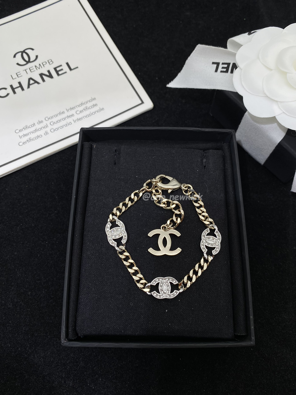 Chanel Pre Owned Cc Diamond Pendant Necklace (2) - www.newkick.org